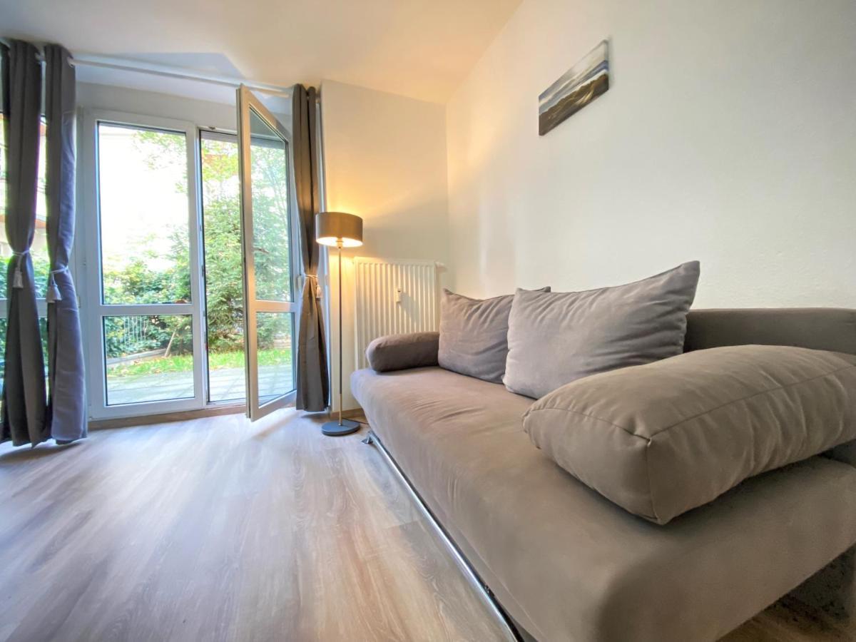 Wohlfuehl-Apartment Mit Kostenfreier Tiefgarage, Wifi & Terrasse Leipzig Luaran gambar