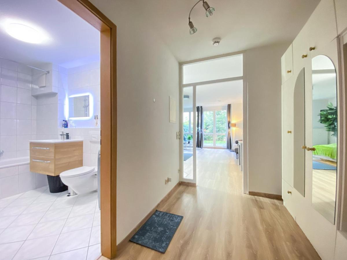 Wohlfuehl-Apartment Mit Kostenfreier Tiefgarage, Wifi & Terrasse Leipzig Luaran gambar