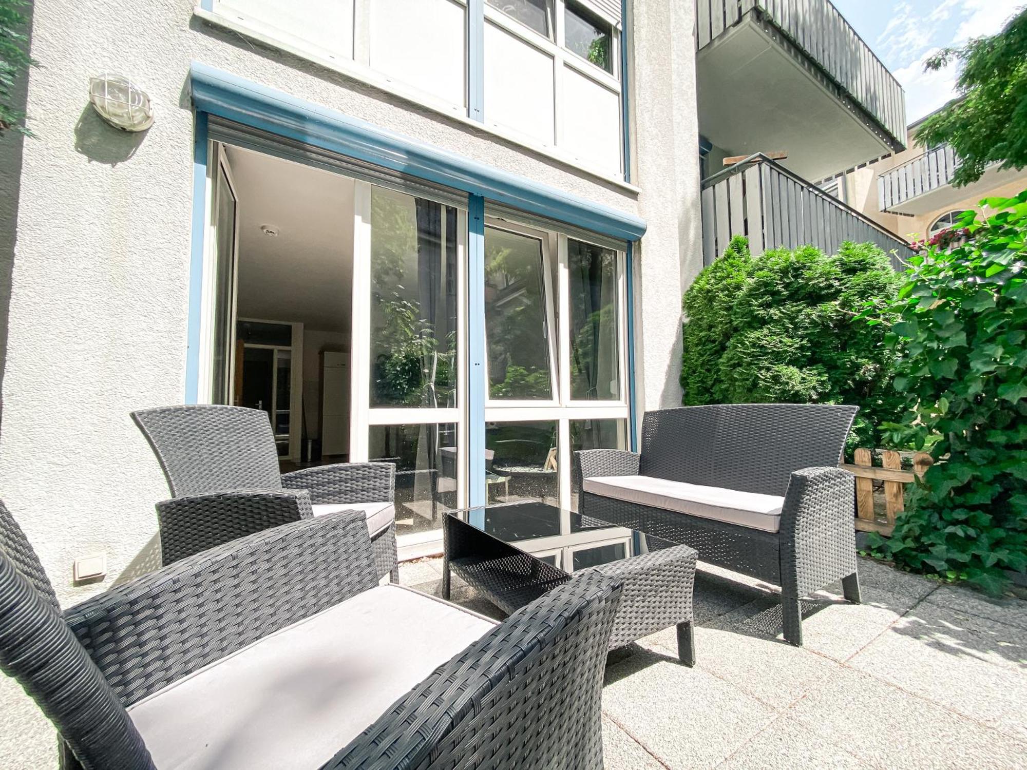 Wohlfuehl-Apartment Mit Kostenfreier Tiefgarage, Wifi & Terrasse Leipzig Luaran gambar